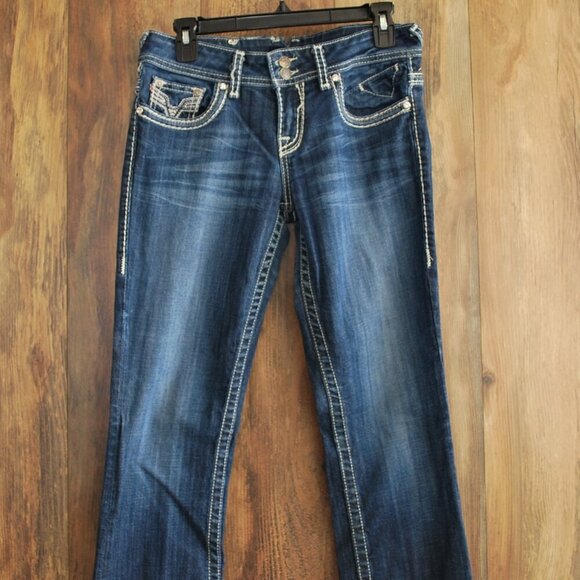 Vigoss Women's Boot Cut The New York Jeans Size 7 - Picture 2 of 6